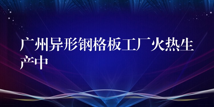 湖南異形鋼格板工廠火熱生產中