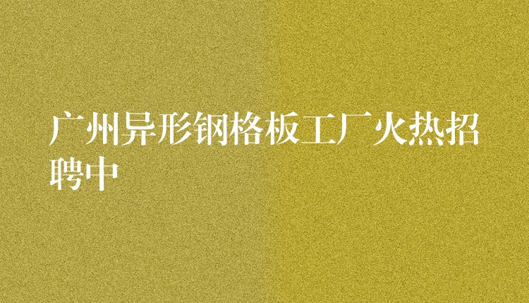 湖南異形鋼格板工廠火熱招聘中 湖南異形鋼格板工廠火熱招聘中